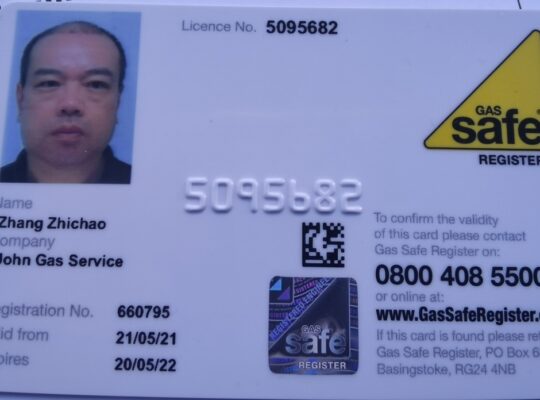 英国注册煤气、水管工程师